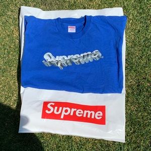 Supreme chrome tee